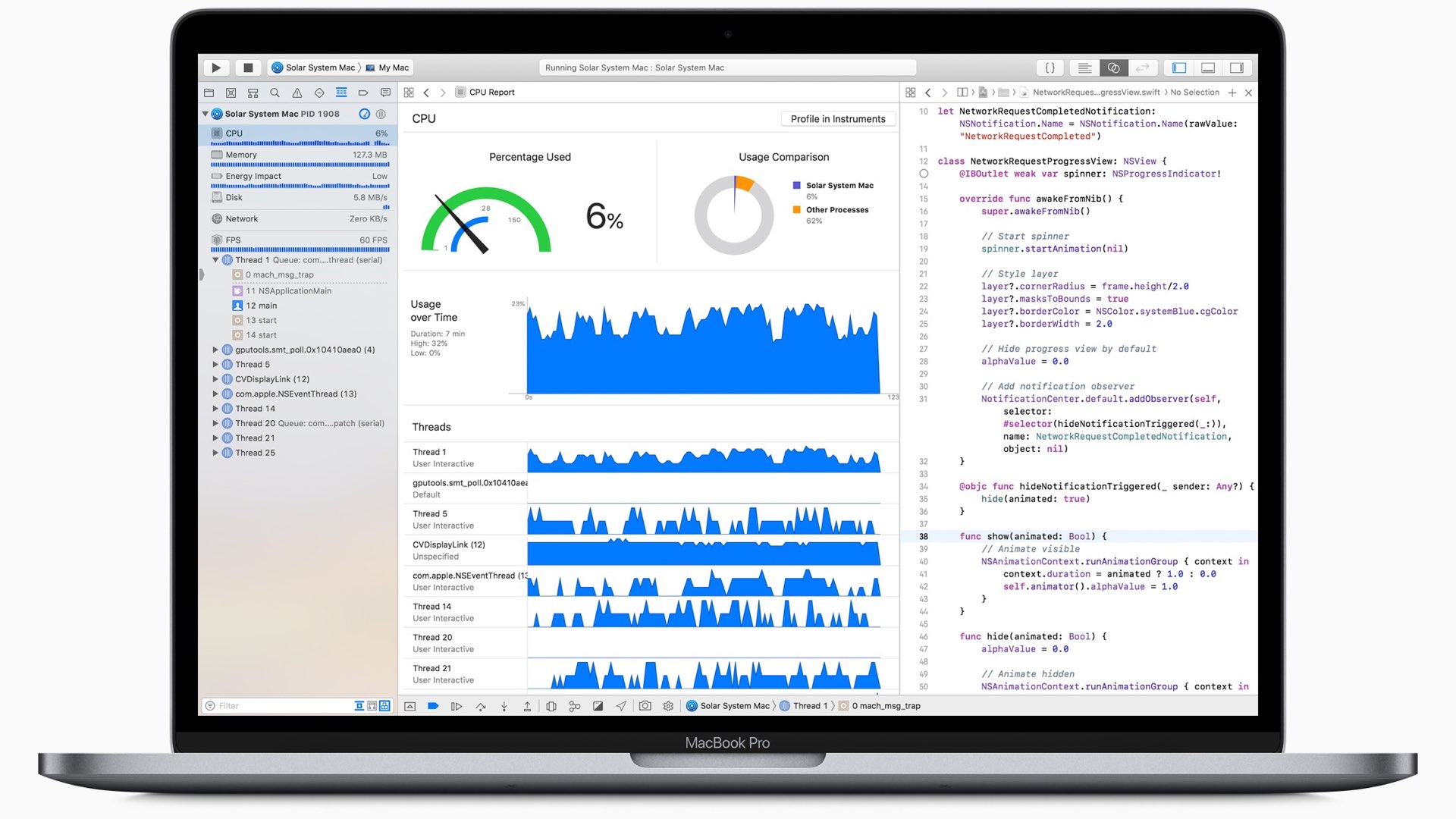 Macbook Pro: 6-Core Processors and 32GB of Memory