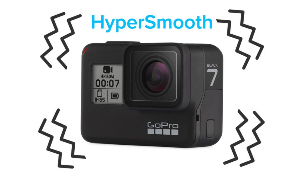 GoPro HERO7 Black EIS (Electronic Image Stabilization)