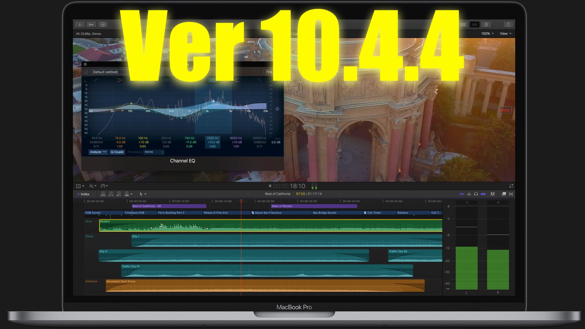 increase the size of the control icons on final cut pro x 10.3.4