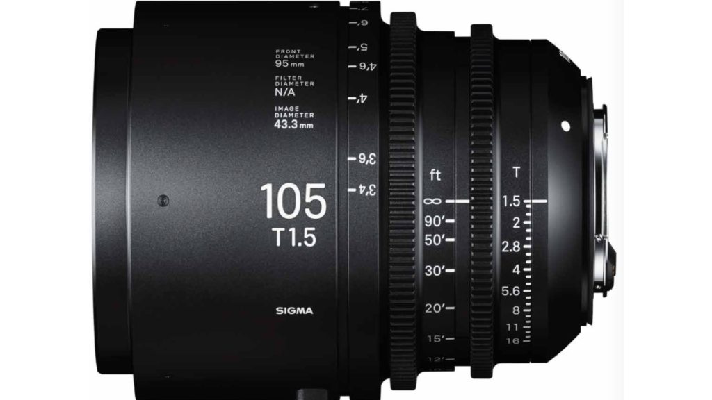 Sigma 105mm T1.5 Full-Frame Cine Lens