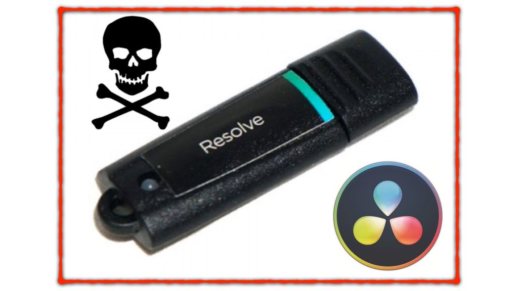 Blackmagic Design DaVinci Resolve Studio pirated dongle