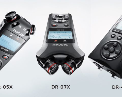 Tascam DR-X audio recorders series