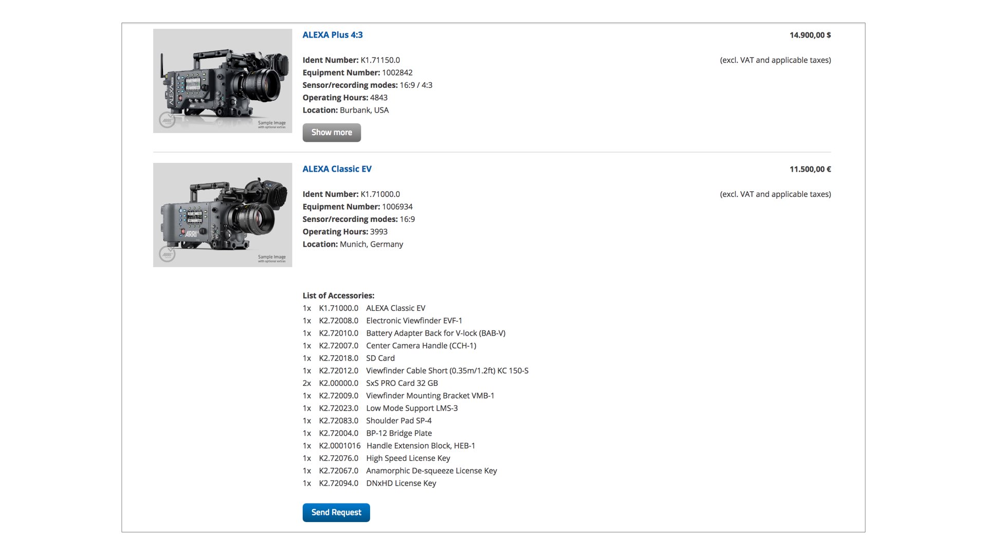 ARRI Approved Certified Pre-Owned