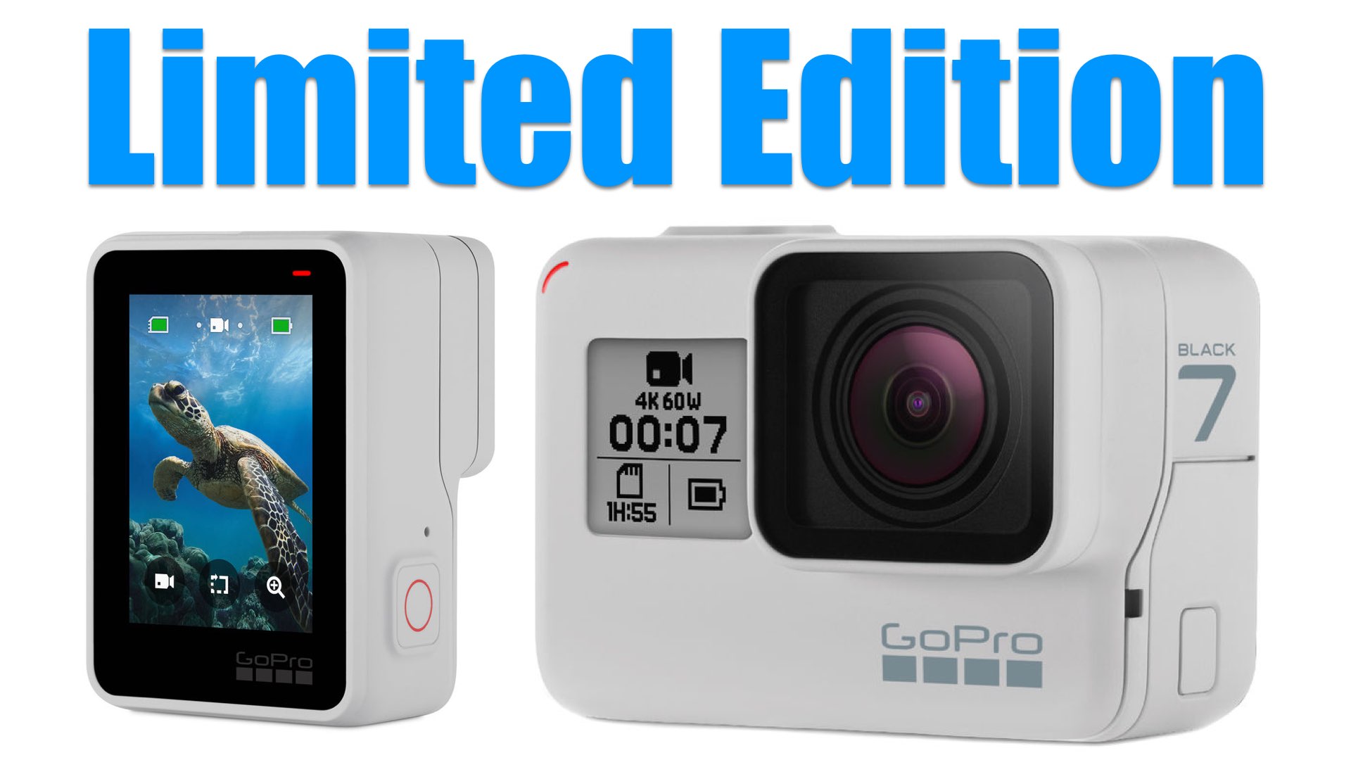 Meet the new GoPro: The Limited Edition Dusk White HERO7 Black