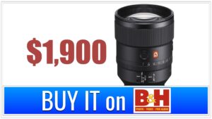 Buy the Sony FE 135mm f/1.8 GM