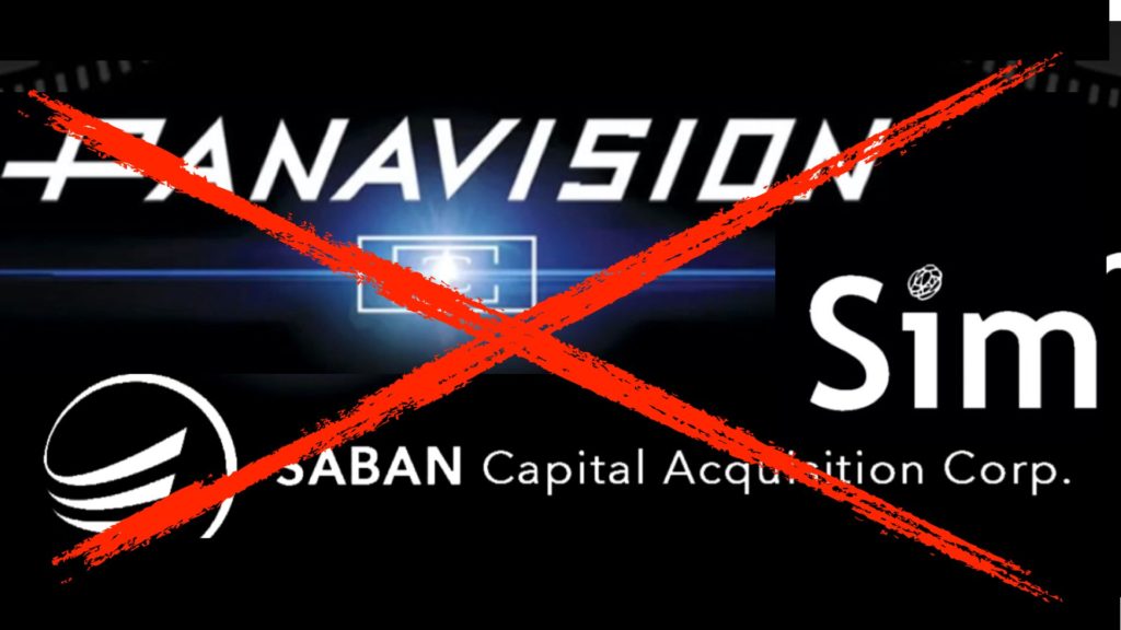 Termination of mutual agreement between Panavision, SIM and Saban