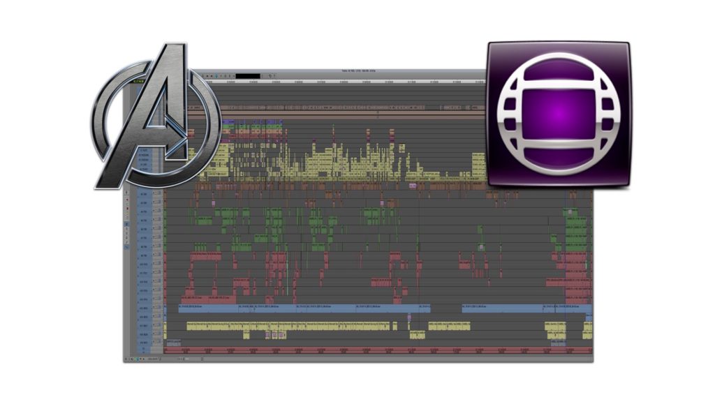 Avengers Infinity War and Avid Media Composer timeline