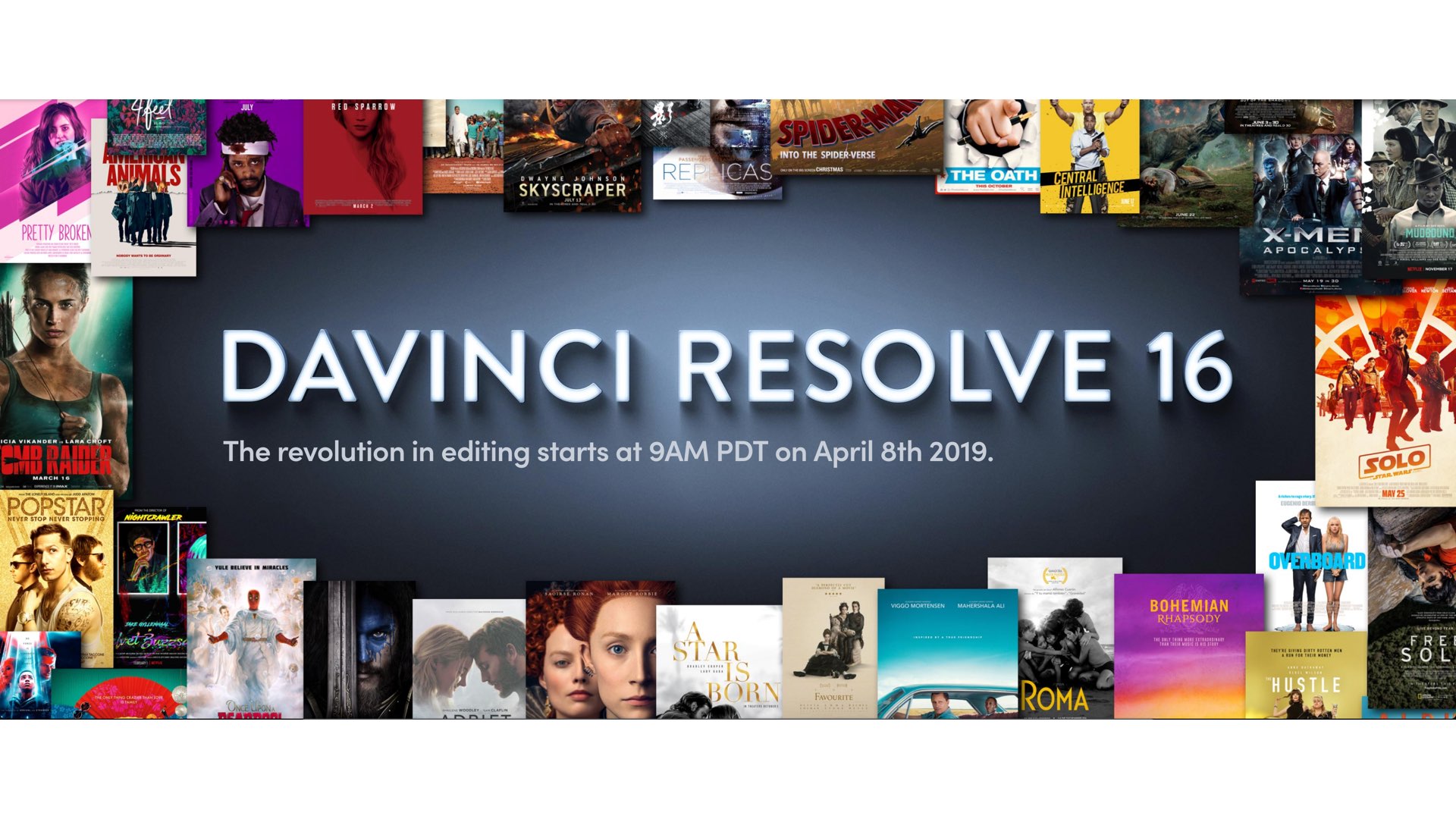 Revolution In Editing Davinci Resolve 16 Will Be Announced At Nab Y M Cinema News Insights On Digital Cinema