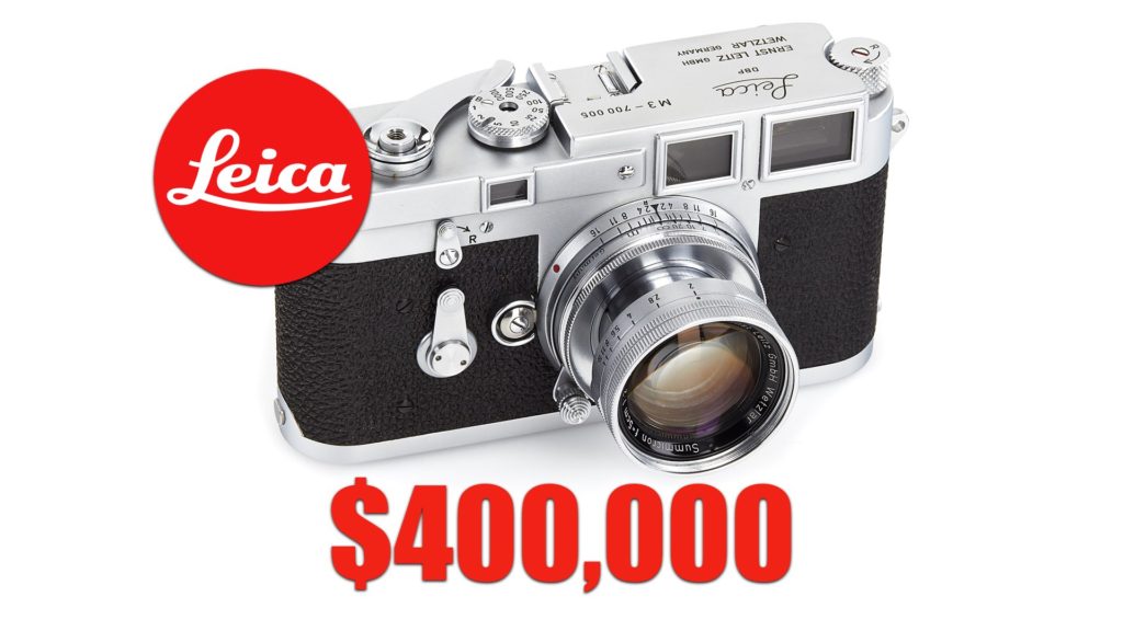 Rare Leica for $400,000