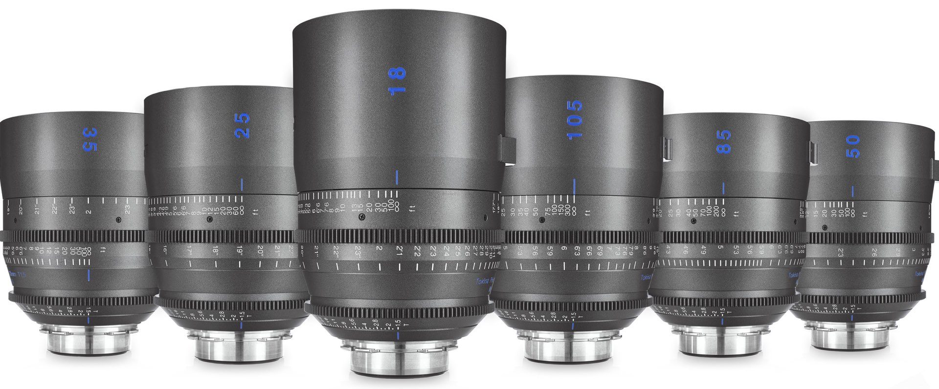 The Tokina Cinema Vista One T1.5 Primes