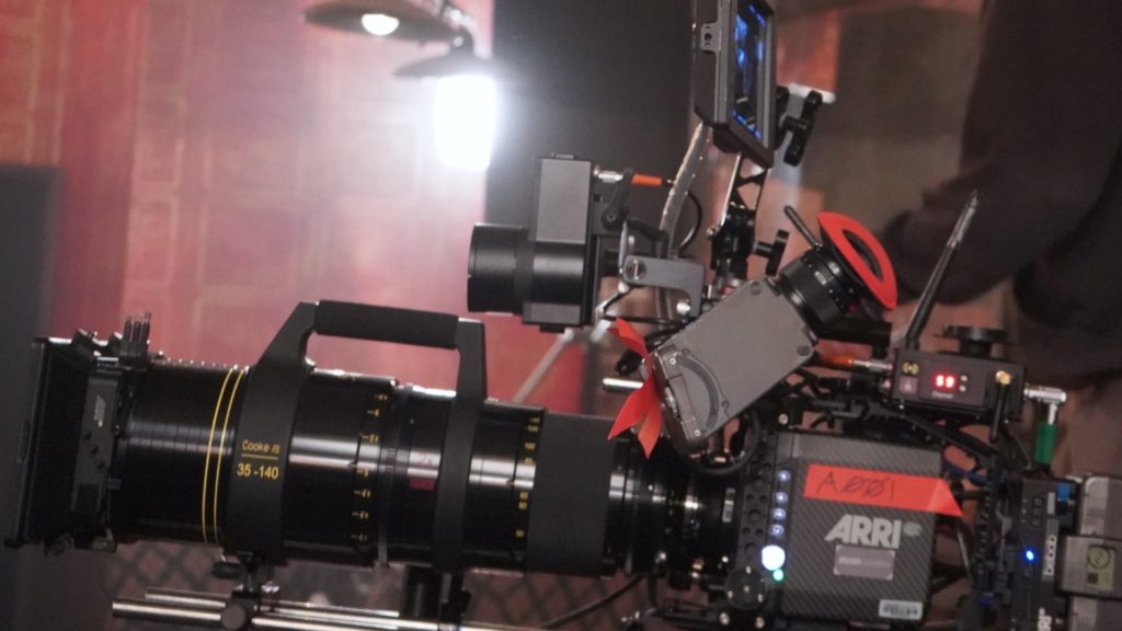 ALEXA Mini paired with the Cooke 35-140mm Anamorphic/i