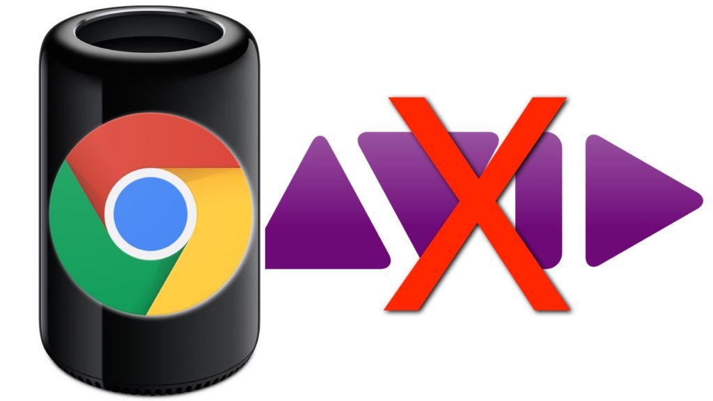 Chrome update crashed Mac Pro when editing on Avid