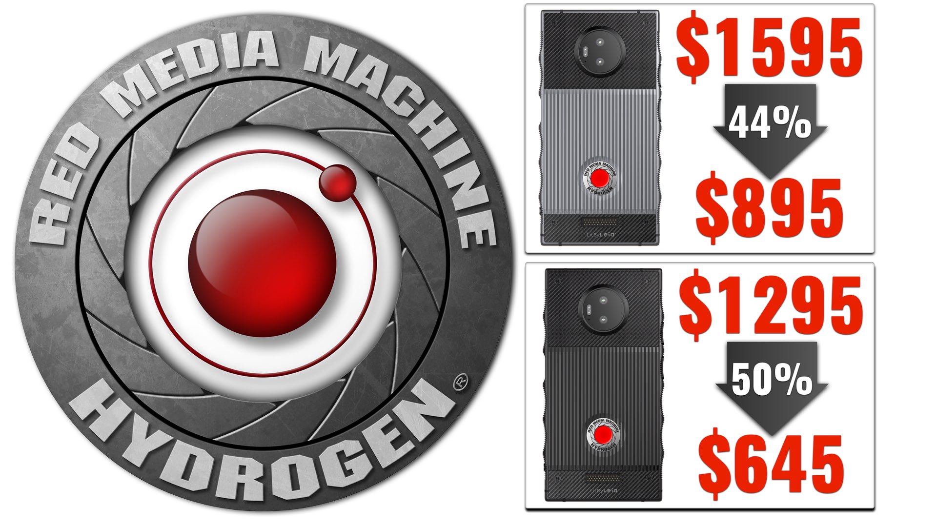 RED Hydrogen One 50% price drop