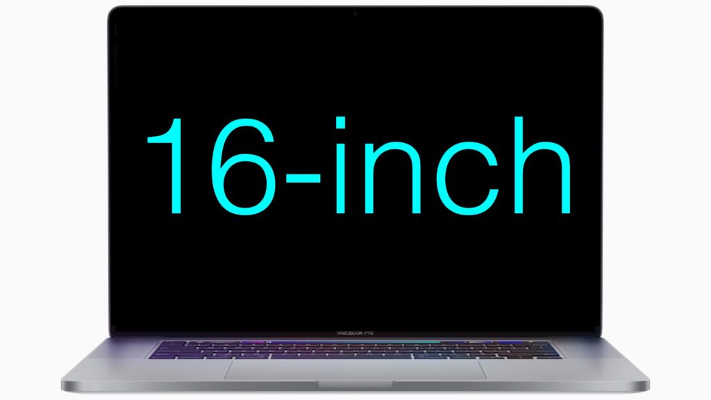 Apple new 16-inch MacBook Pro