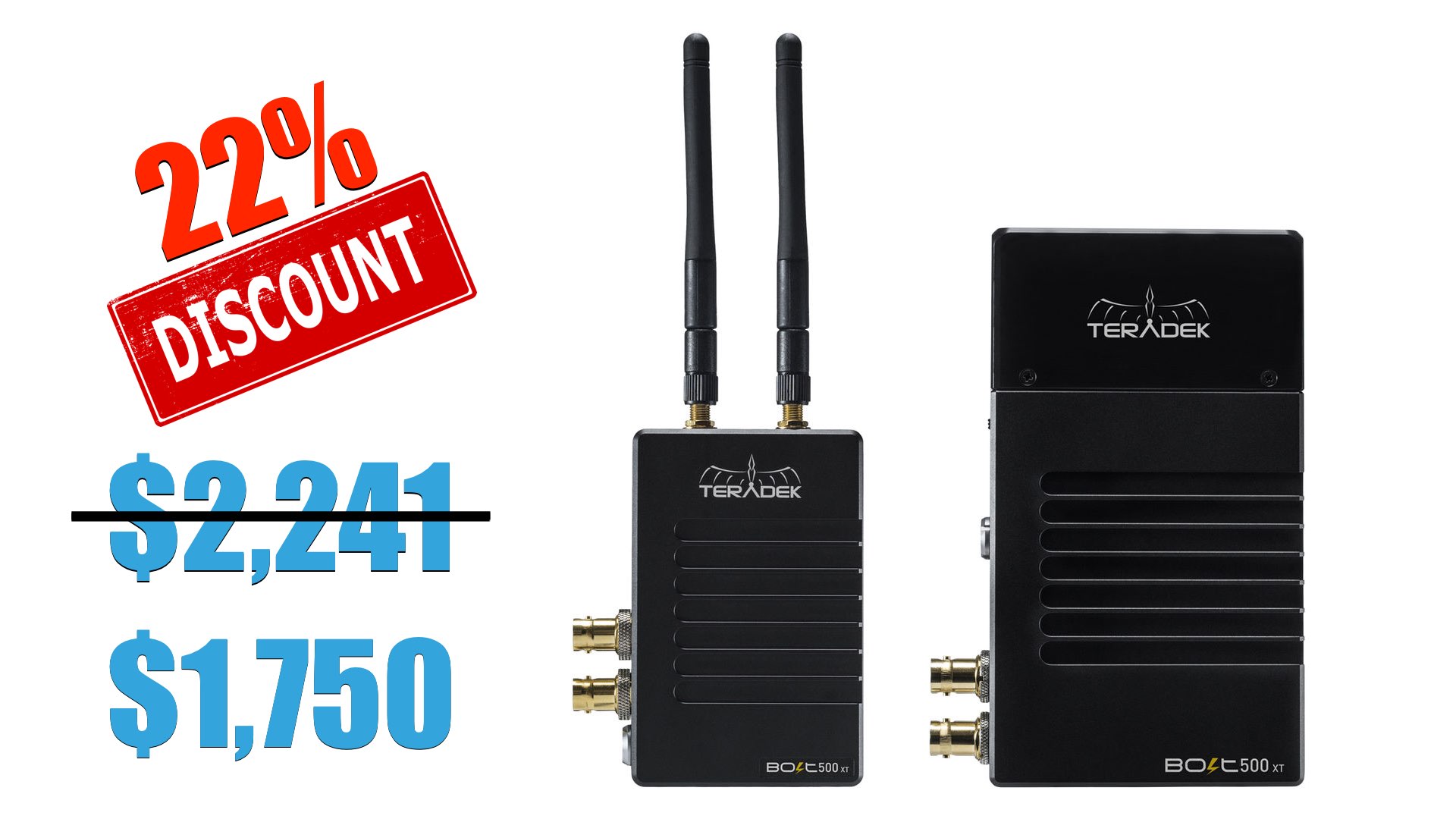 Teradek Bolt 500 XT Receiver Set