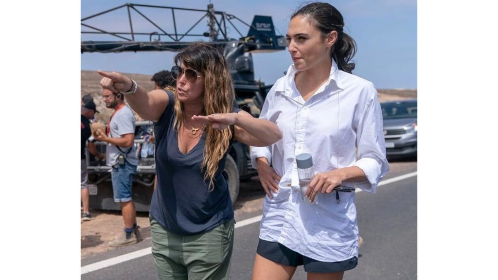 Patty Jenkins and Gal Gadot in Wonder Woman 1984. Picture credit: IMDB