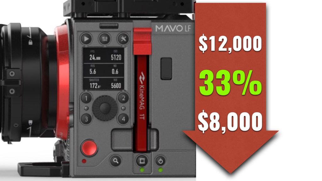 Kinefinity cuts prices of the MAVO LF