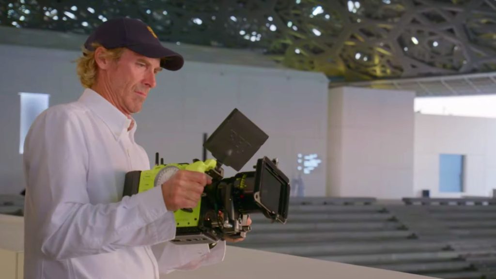 Michael Bay with RED Helium 8K Bayhem on 6 Underground set