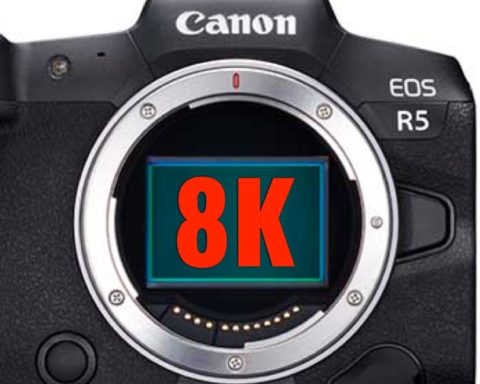 Canon EOS R5: 8K internally (no-crop)