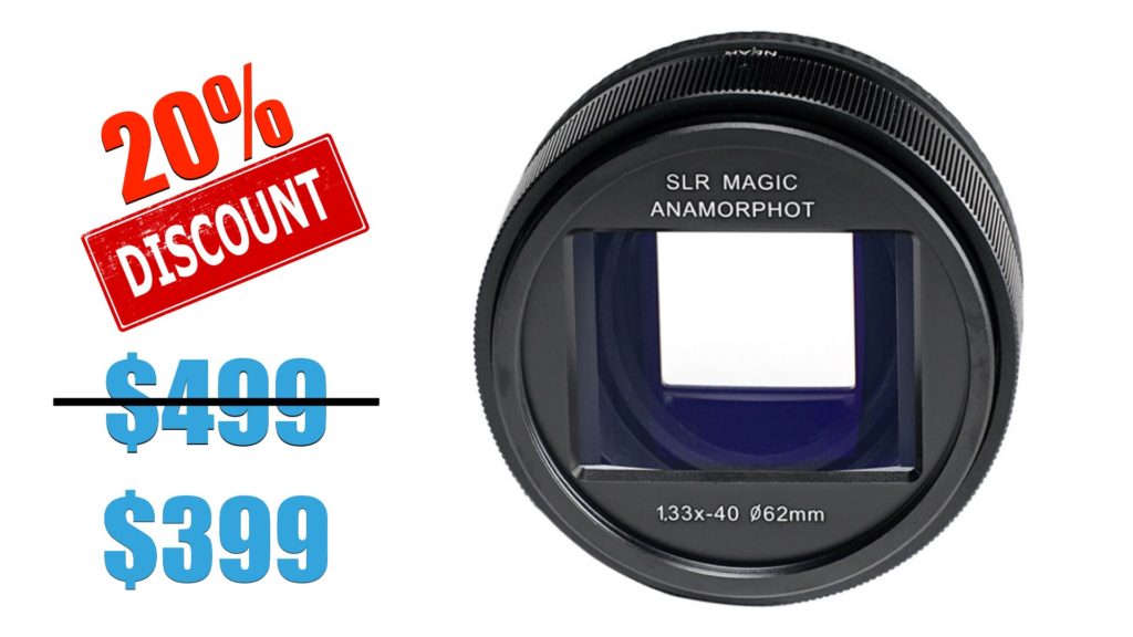 SLR Magic Anamorphot-40 1.33x Anamorphic Adapter