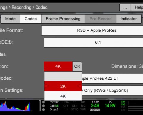 RED Solitary Series- Generating in-camera proxies