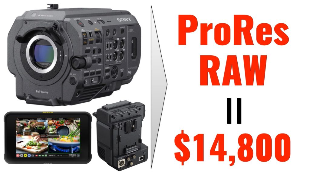 Recording ProRes RAW: The Sony FX9, Atomos Shogun 7 and the XDCA-FX9 Extension Unit