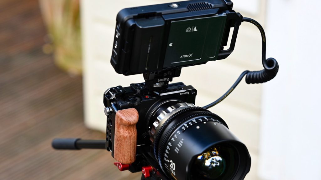 The Atomos Ninja V on the Sigma fp