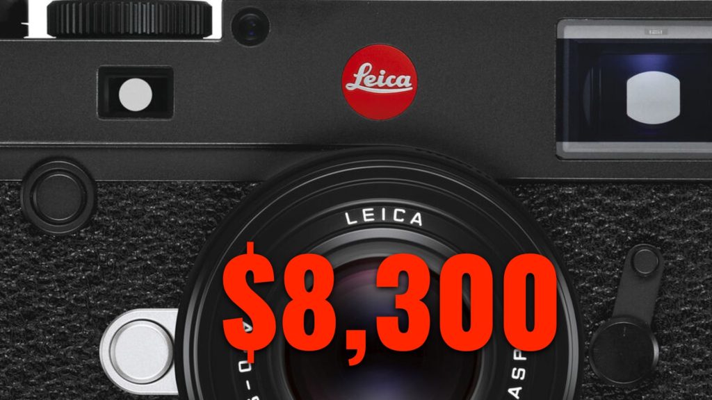 The Leica M10-R: $8,300 still-only camera