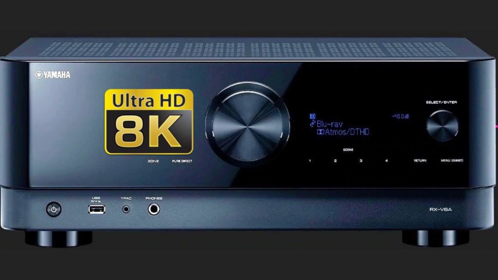 Yamaha new 8K receiver: The RX-V6A