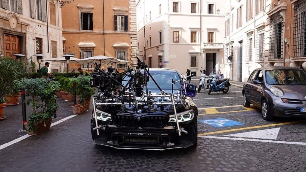 Mission: Impossible 7. BTS. Picture credit: Cobra Team/BACKGRID. Source: DailyMail. 