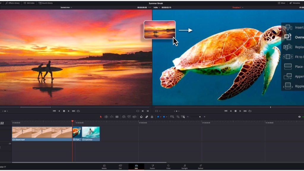 DaVinci Resolve 17. Picture: Blackmagic Design