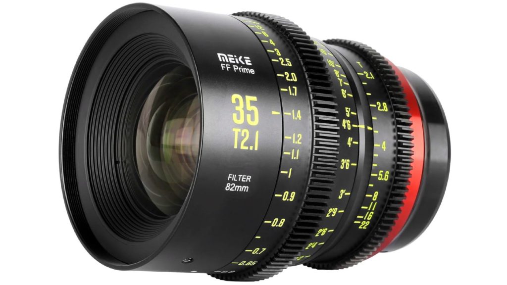 Meike Prime 35mm T2.1 FF cinema lens