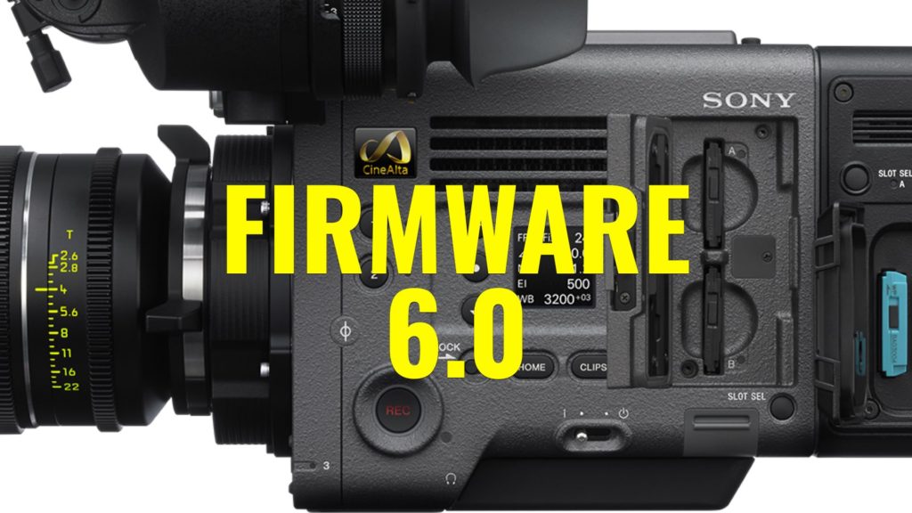 Sony Venice Firmware 6.0