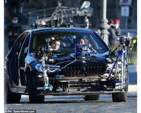 BTS of Mission: Impossible 7. Z CAM cameras are attached to the vehicle