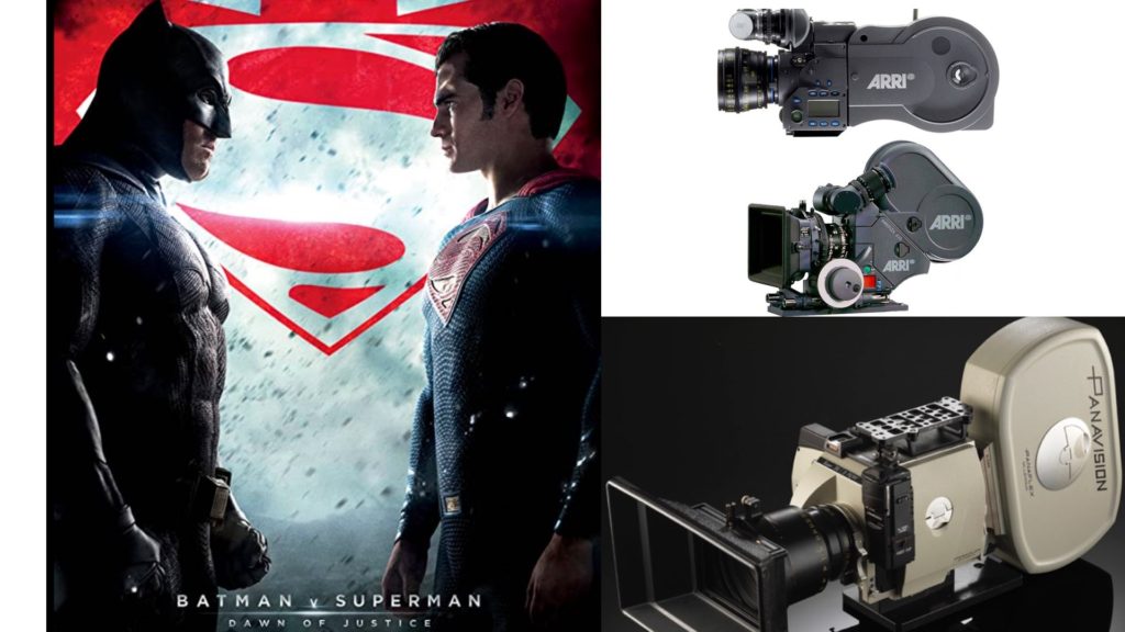 The cameras that shot Batman v Superman
