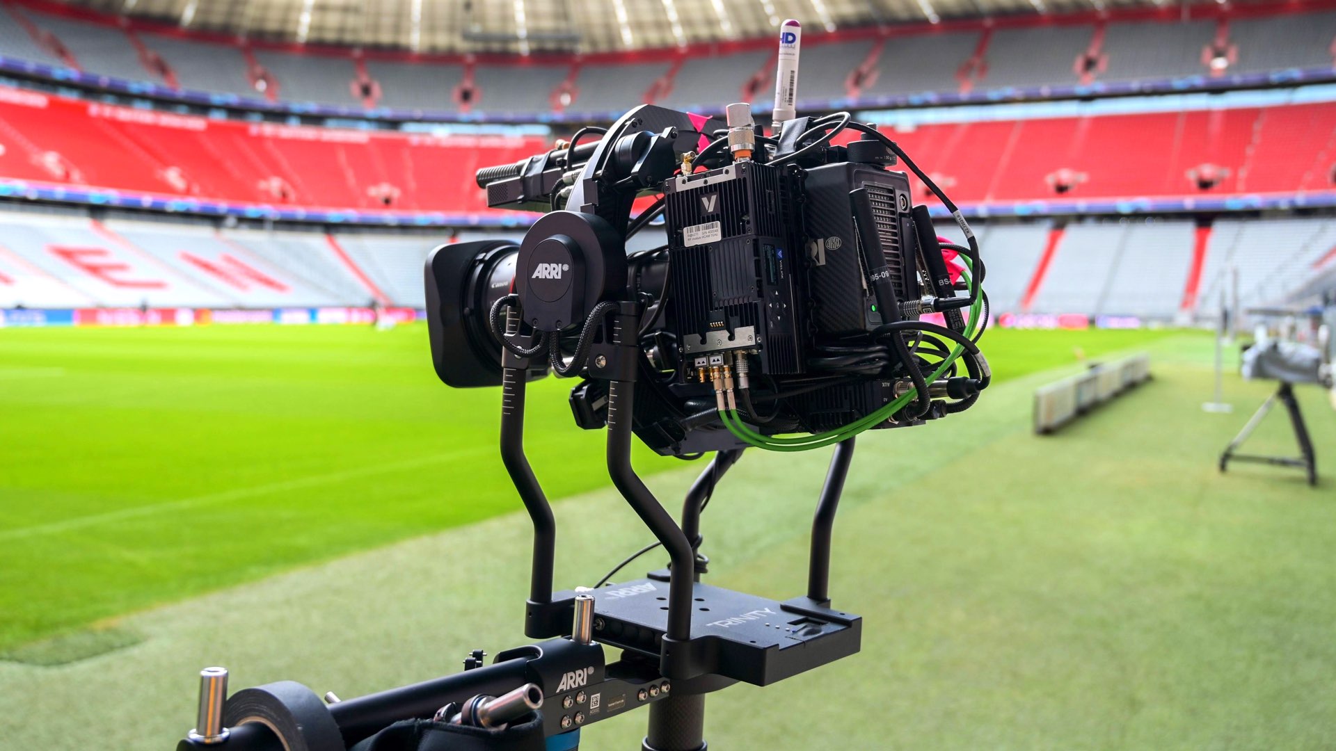 HDwireless-system for Mercedes-Benz-Arena