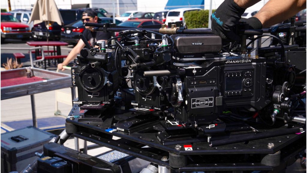 9 DXL2 Array on “The Little Things” Set. Picture: Panavision