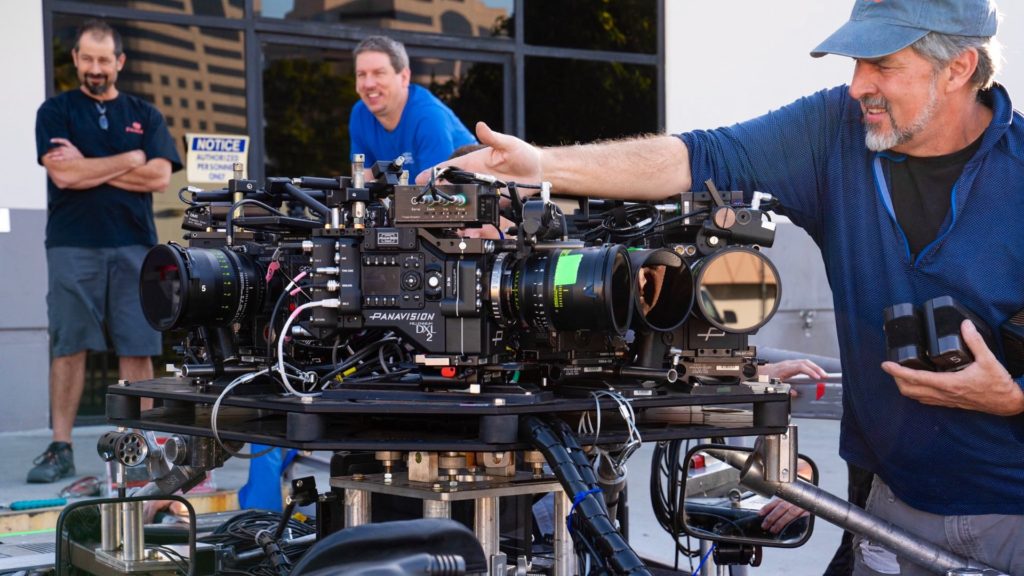 Panavision Unveils Crazy 9 DXL2 Array on “The Little Things” Set. Picture: Panavision