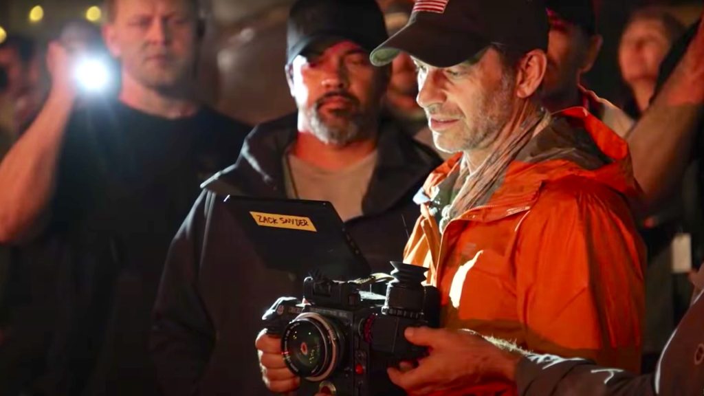 Zack Snyder on the set of Army of the Dead. Picture: Netflix