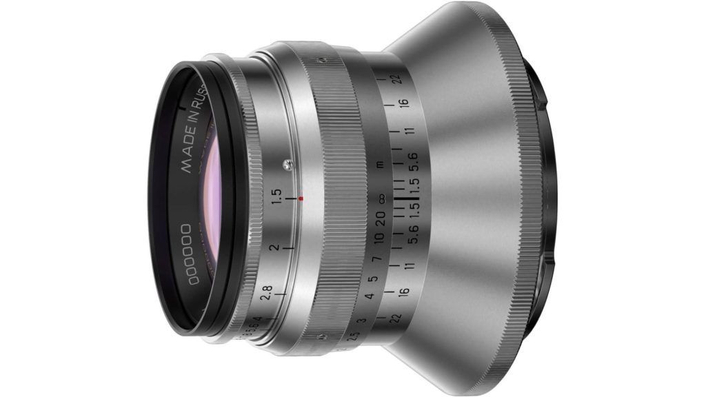 The Zenitar 50mm f/1.5 lens