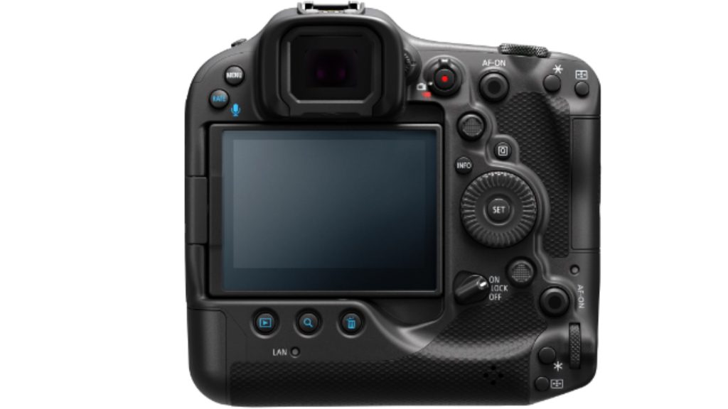 Canon EOS R3 interface