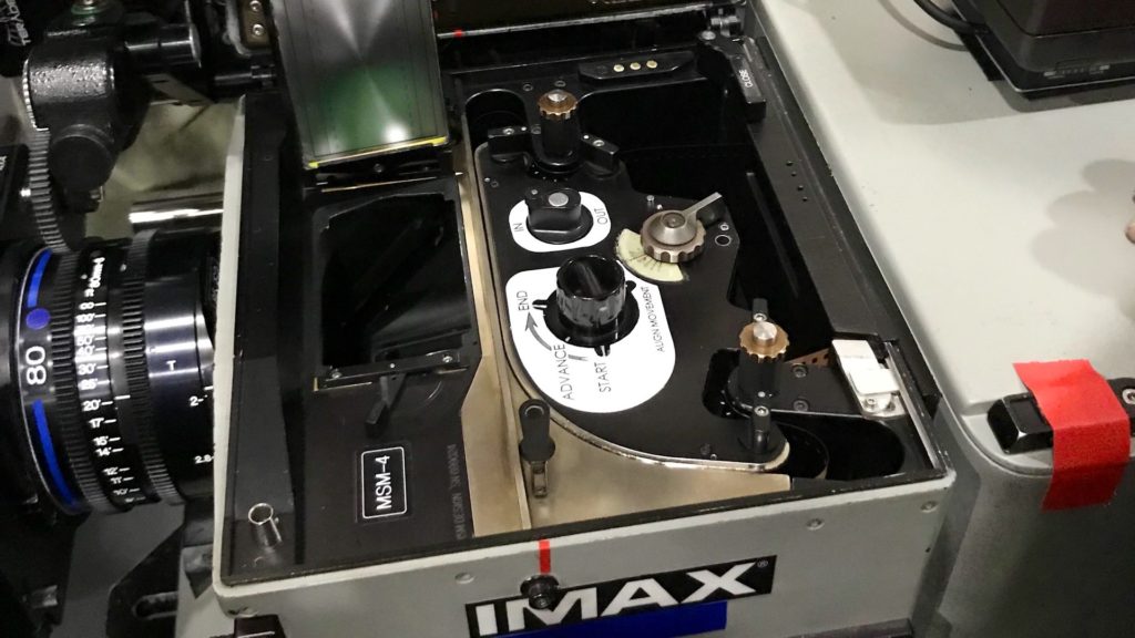 Inside an IMAX camera