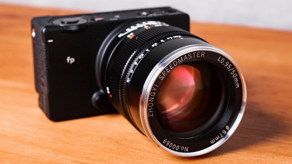 The Mitakon Speedmaster 50mm f/0.95 on the SIGMA fp