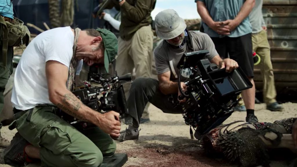 The cinematography of 'Army of the Dead'. Behind the scenes footage by Netflix