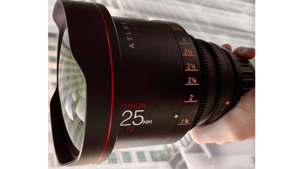 Atlas Lens Co. Introduced a Production Model of the new Orion 2X Anamorphic 25mm T2