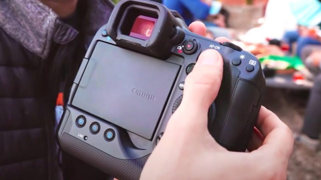 Canon EOS R3 rear interface. Picture: Gianluca Bocci