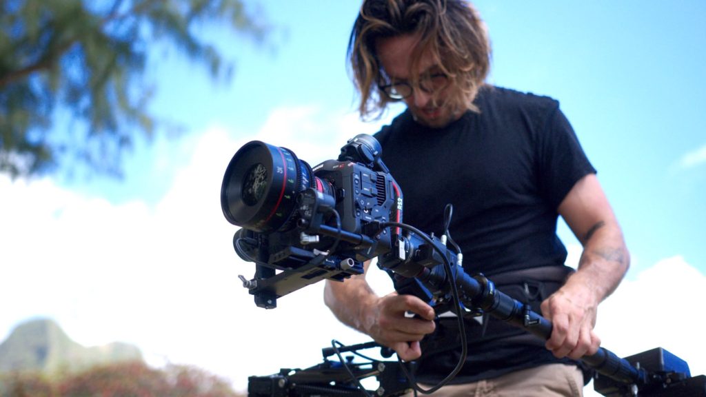 The Canon EOS C70 in a real world shooting scenario. Picture: Sawyer Hartman
