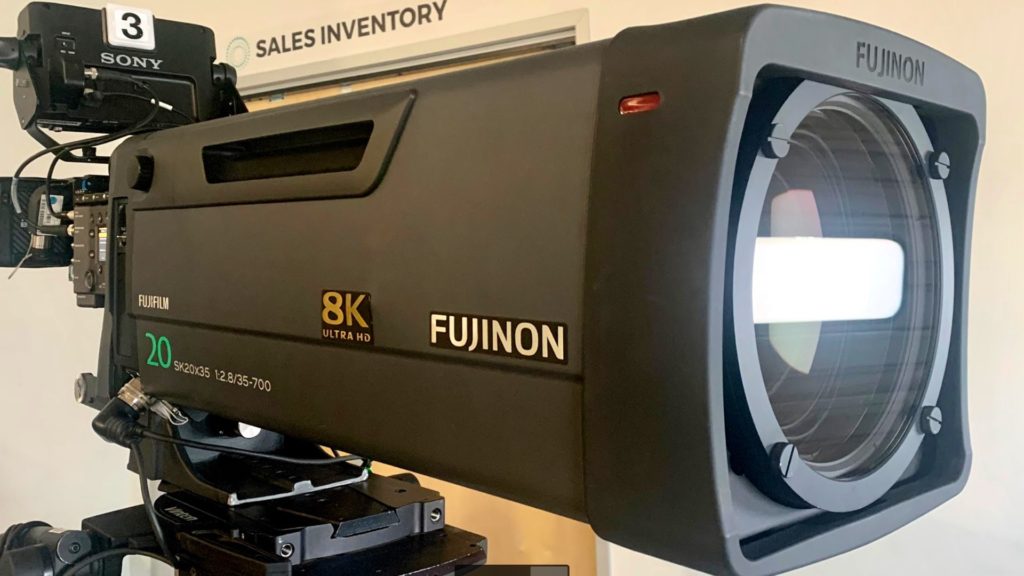 Fujinon SK35-700mm PL Cinema Box Lens on the Sony VENICE. Picture: Dynamic Rentals