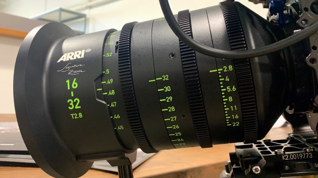 The ARRI 16-32mm Signature Zoom lens