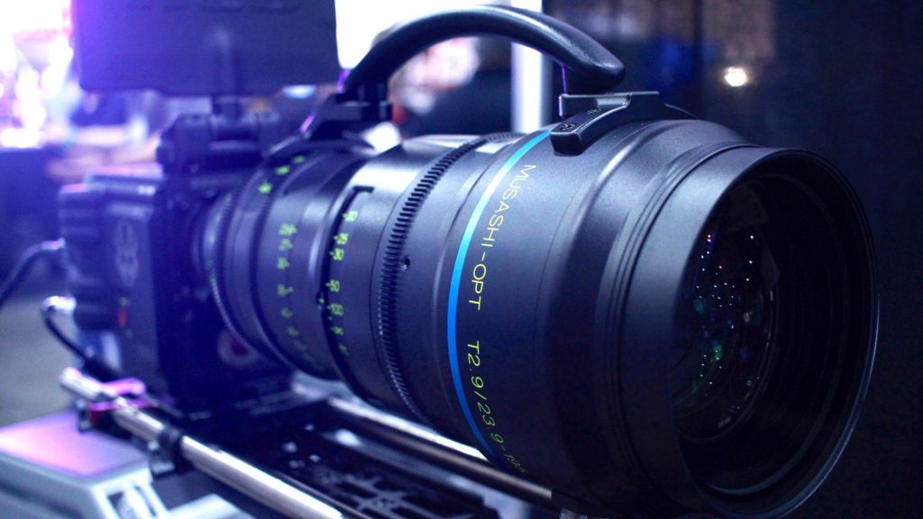 The Musashi Takumi S35 23.9 to 195mm T2.9 Cinema Zoom. Image credit: Y.M.Cinema Magazine